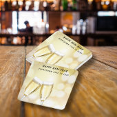 大晦日トーストお祝いパーティー スクエアペーパーコースター