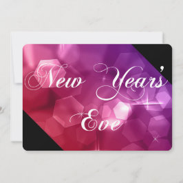 大晦日パーティの招待状ミックス色《写真》ぼけ味4 招待状