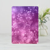 大晦日パーティの招待状ミックス色《写真》ぼけ味6 招待状 (スタンド正面)