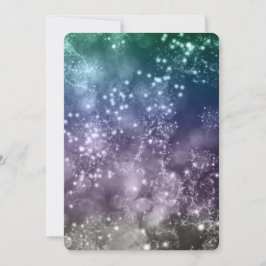 大晦日パーティの招待状ミックス色《写真》ぼけ味8 招待状