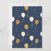 大晦日パーティの招待状 招待状 (裏面)