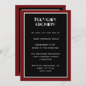 大晦日パーティの招待状 招待状 (正面/裏面)