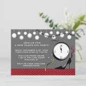 大晦日パーティの招待状 招待状 (スタンド正面)