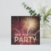 大晦日パーティの招待状 招待状 (スタンド正面)