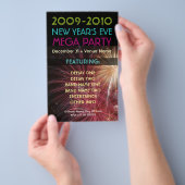 大晦日パーティーチラシ チラシ (ハンドル)