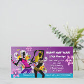 大晦日パーティーフォトカード踊り紫 (スタンド正面)