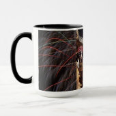 大晦日パーティー犬花火大会 マグカップ (左)