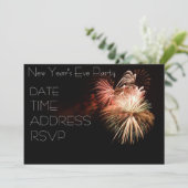 大晦日パーティー花火 招待状 (スタンド正面)