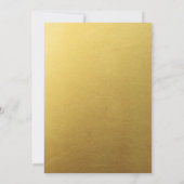 大晦日パーティー金ゴールド応援シャンパントースト 招待状 (裏面)