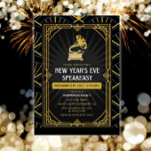 大晦日パーティー1920年代アールデコ 招待状