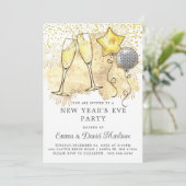 大晦日パーティー2024シャンパングリッター 招待状 (スタンド正面)