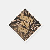 大晦日パーティー モダン スタンダードカクテルナプキン (角)