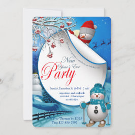 大晦日パーティー 招待状