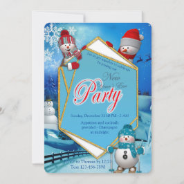 大晦日パーティー 招待状