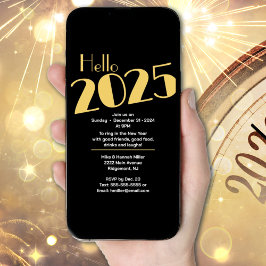 大晦日パーティー 招待状