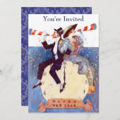 大晦日パーティー 招待状 (正面/裏面)