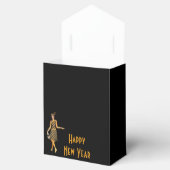 大晦日ブラック金ゴールド1920年のアートデコ フェイバーボックス (オープン)