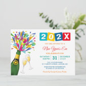 大晦日ポップ・アートののパーティーへの応援のフィジー 招待状 (スタンド正面)