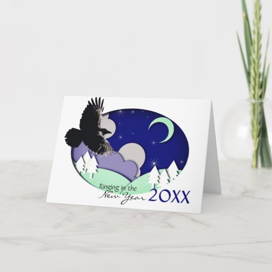 大晦日ムーン2024アルフレッド主テニーソン詩 シーズンカード (正面)