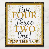 大晦日ワインボトルラベル ワインラベル (シングルラベル)