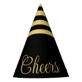 大晦日応援パーティー金ゴールドパーティー帽子 パーティーハット