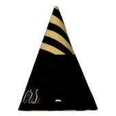 大晦日応援パーティー金ゴールドパーティー帽子 パーティーハット (右)