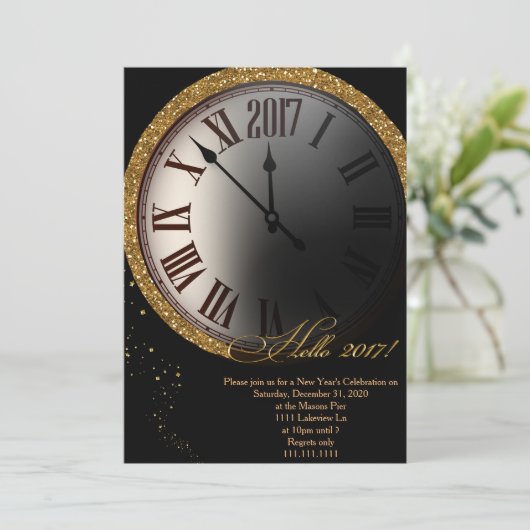 大晦日招待状 招待状 (スタンド正面)