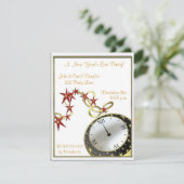 大晦日時計招待状 招待状 (スタンド正面)