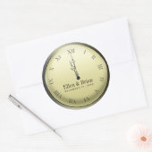 大晦日結婚式用シール ラウンドシール (封筒)
