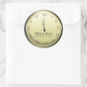 大晦日結婚式用シール ラウンドシール (バッグ)