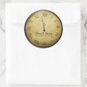 大晦日結婚式用シール ラウンドシール (バッグ)