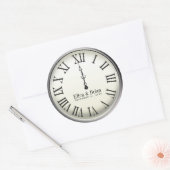 大晦日結婚式用シール ラウンドシール (封筒)