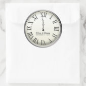 大晦日結婚式用シール ラウンドシール (バッグ)