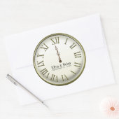 大晦日結婚式用シール ラウンドシール (封筒)