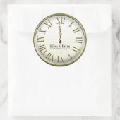 大晦日結婚式用シール ラウンドシール (バッグ)