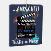 大晦日2021引用文2022おもしろい新年 セラミックオーナメント (右)