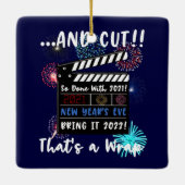 大晦日2021引用文2022おもしろい新年 セラミックオーナメント (裏面)