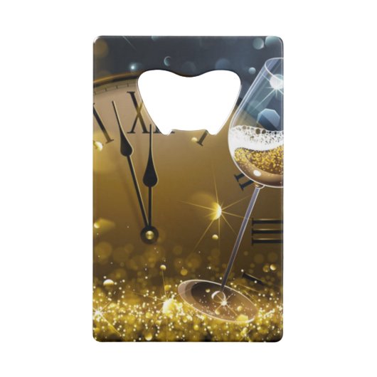 大晦日 クレジットカード栓抜き (正面)