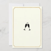 大晦日 トップハット ご招待 招待状 (裏面)