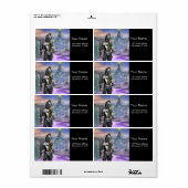 大晦日 ラベル (フルシート)