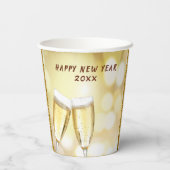 大晦日＆元日 タオルパーティー 紙コップ (裏面)