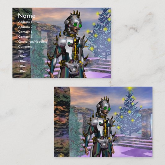 大晦日 名刺 (正面/裏面)