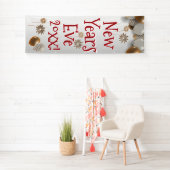 大晦日,年,署名,金ゴールド,バナー 横断幕 (インサイチュ)