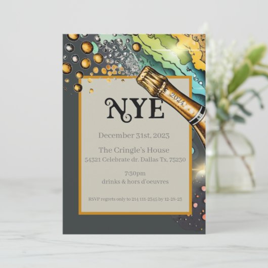 大晦日 招待状 (スタンド正面)