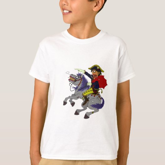 大暴れのナポレオン Tシャツ (正面)