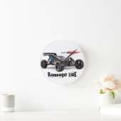 大暴れXBEの時計 ラウンド壁時計 (ホーム)