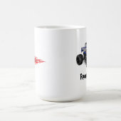 大暴れXTのマグ(青い) コーヒーマグカップ (中央)