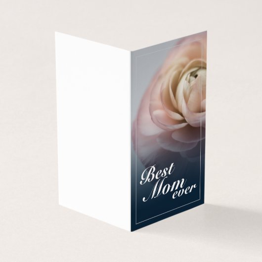 大最高のきなピンクのバラを持つ母さん (外部)