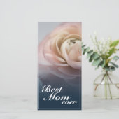 大最高のきなピンクのバラを持つ母さん (スタンド正面)