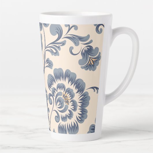 大最高のラテマグカップ カフェラテマグ (右)